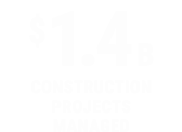  1 4B Construction Projects Managed
