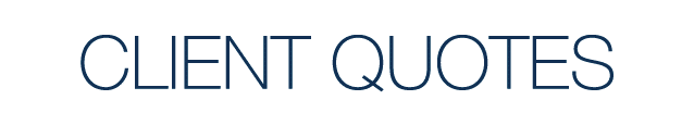 Client Quotes