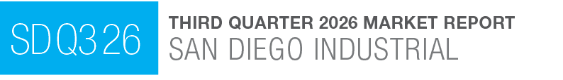 SD Q3 26,Third Quarter 2026 Market Report San Diego Industrial