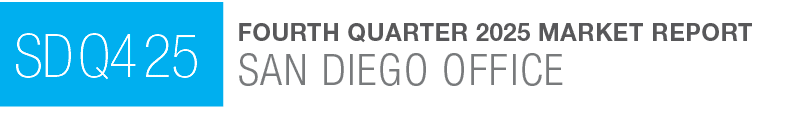 SD Q4 25,Fourth Quarter 2025 Market Report San Diego Office