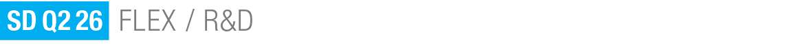 SD Q2 26,Flex / R&D