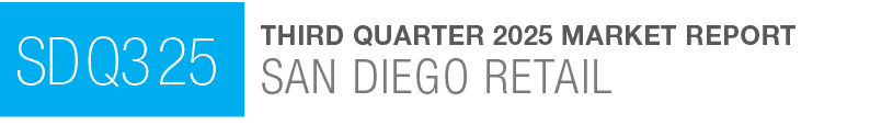 SD Q3 25,Third Quarter 2025 Market Report San Diego Retail