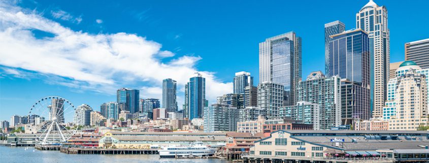 San Diego Skyline with a wide array of commercial real estate buildings