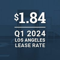 $1.84 - Q1 2024 Los Angeles Lease rates
