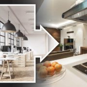 empty office space photo in arrow over newly converted mulftifamily home