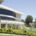 office building in nicely landscaped yard