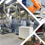 image collage of a variety of industrial tenant operations