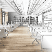 OfficeSpace sketch of office space