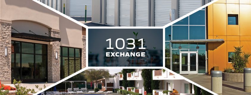 1031 exchange collage of various building types