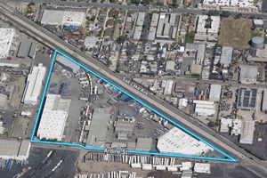 aerial of 4545 Ardine Street in South Gate