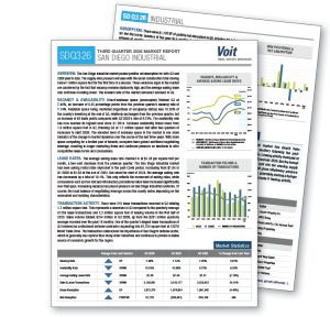 San Diego Industrial Market Report for Q3 2026