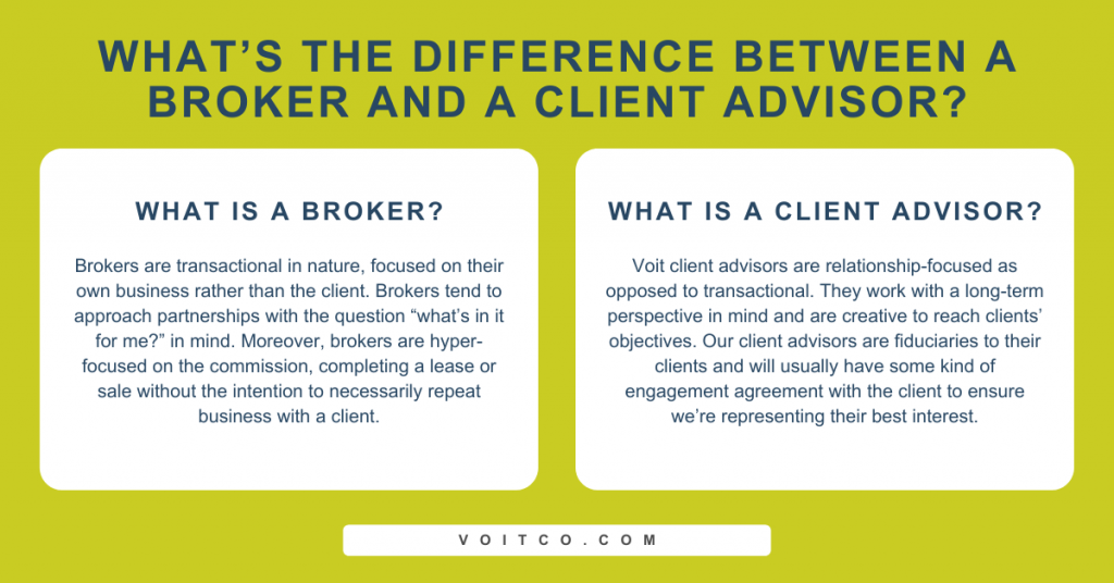Broker vs. Client Advisor