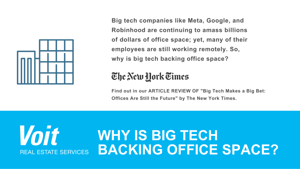 Infographic for Why Big Tech Is Backing Office Space