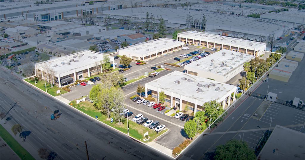 Cedarbrook Business Park Aerial with overlay