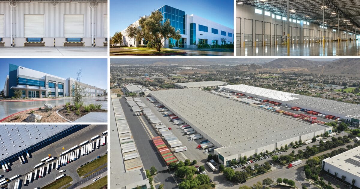 collage of Southern California industrial properties